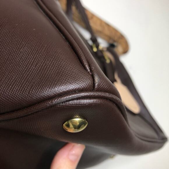 Coach Brown Leather Shoulder Bag - Picture 8 of 13
